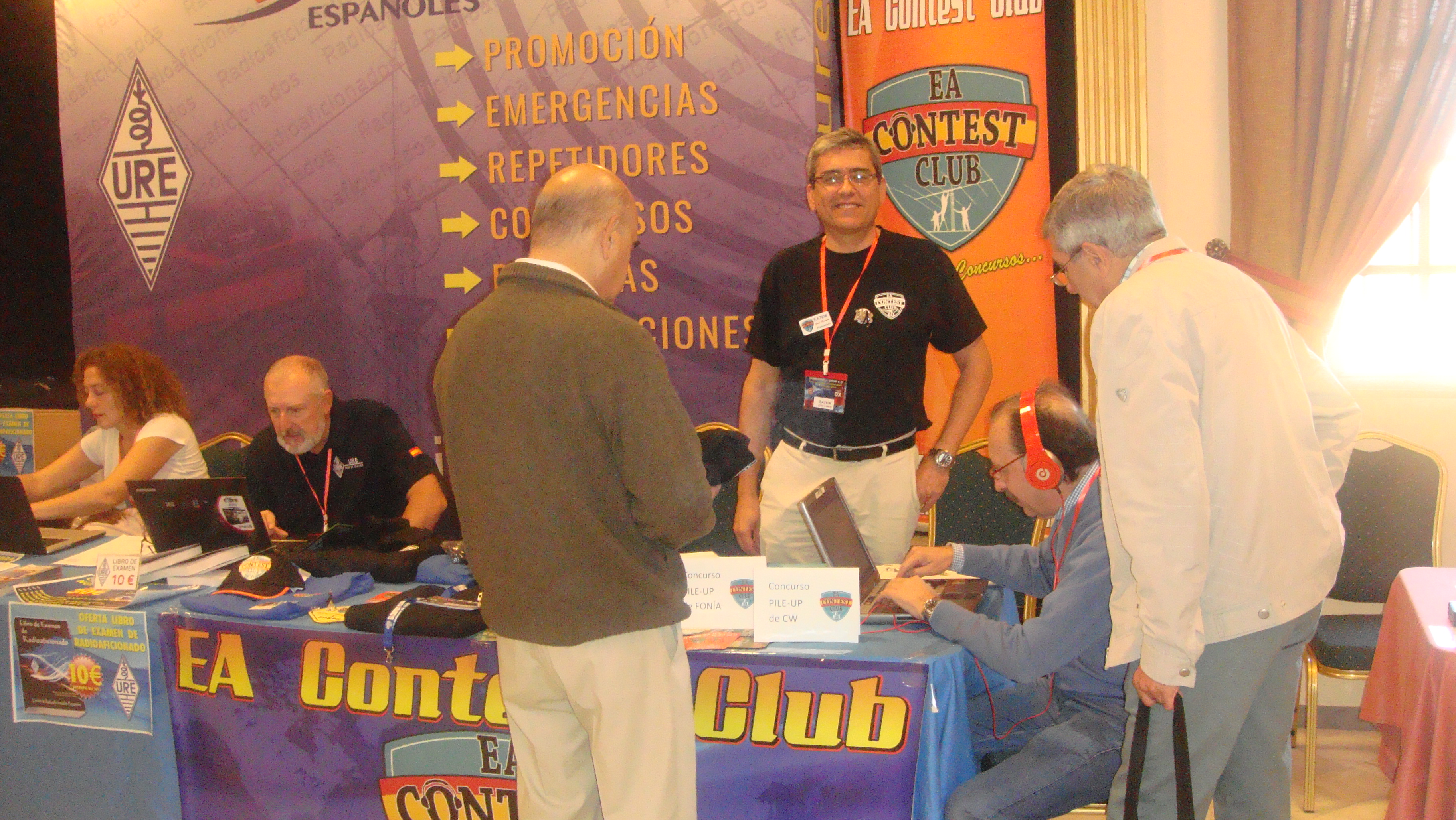 50 BRENES 2015 EN EL STAND EA CONTEST CLUB, EA7VP-EA7KW-EA7TV-EA7QW